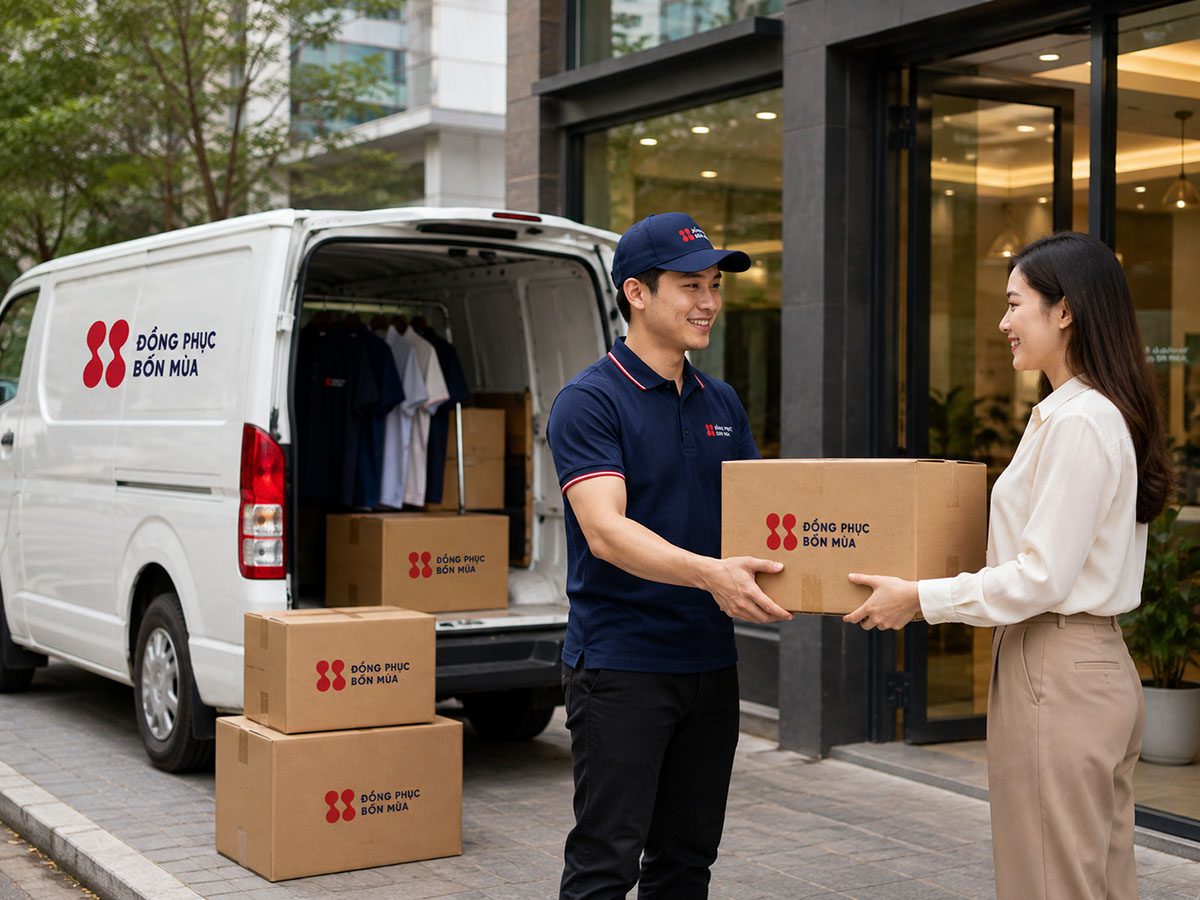 Giao hàng tận nơi đúng hẹn