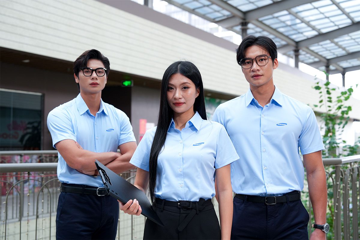 Áo sơ mi đồng phục công sở