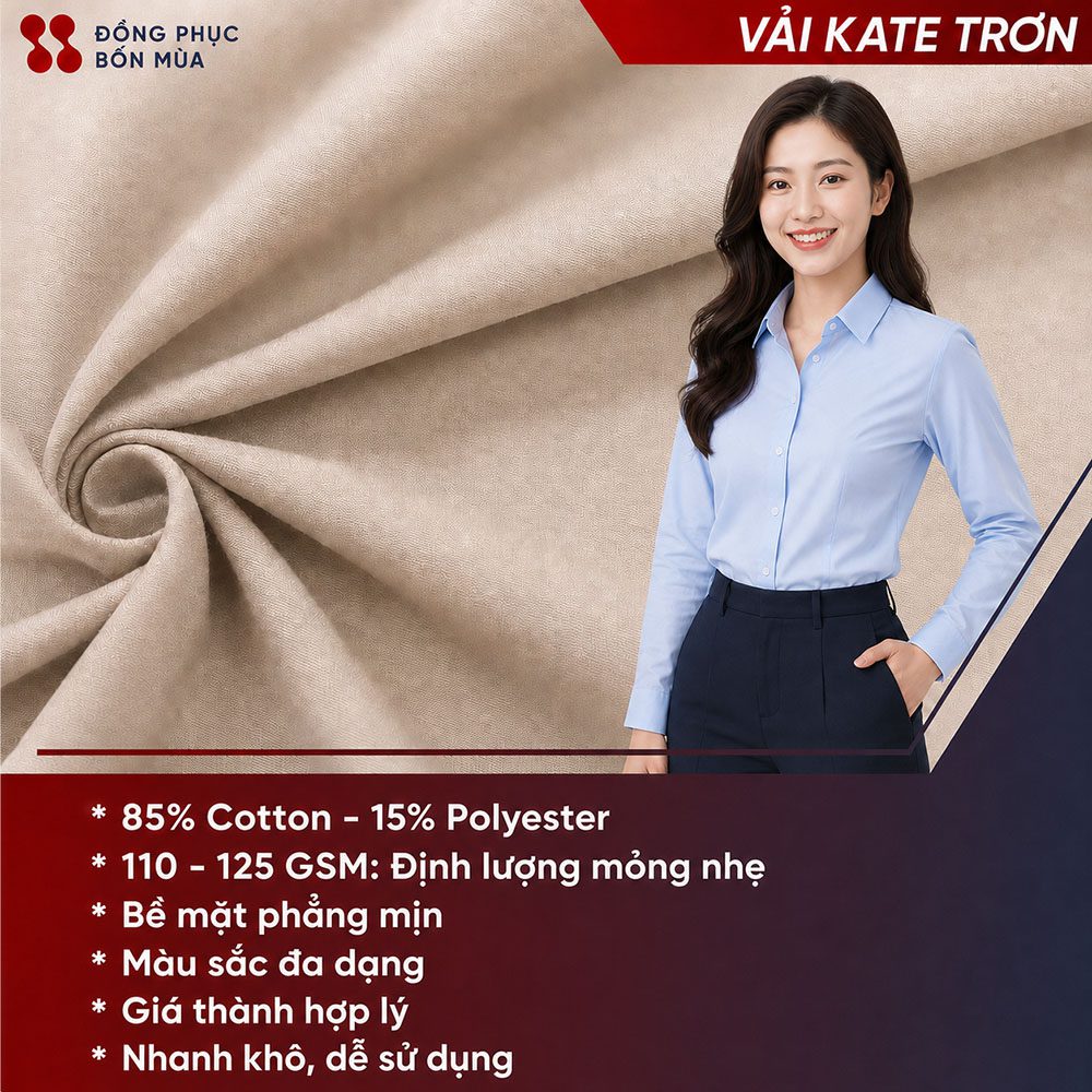 Vải KATE TRƠN