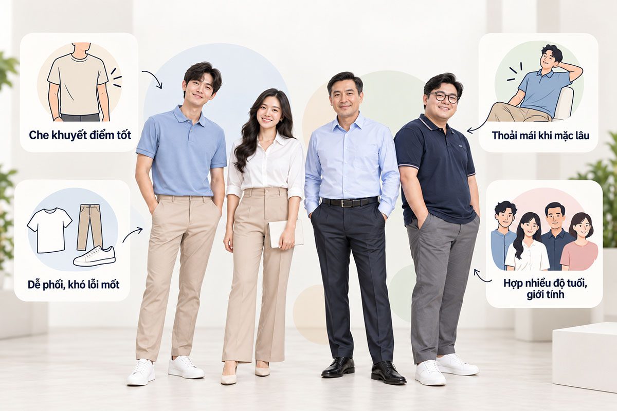 Form Regular Là Gì? Phân Biệt Regular Fit Slim Fit & Oversize
