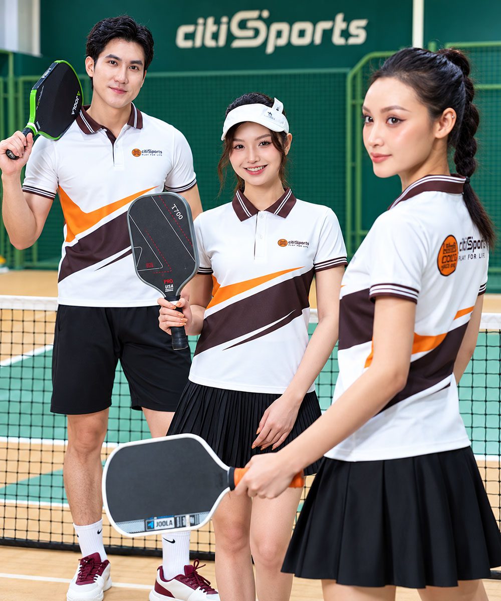 Áo Polo Đồng Phục Pickleball Hà Nội Xưa Thiết Kế Chuẩn Nhận Diện