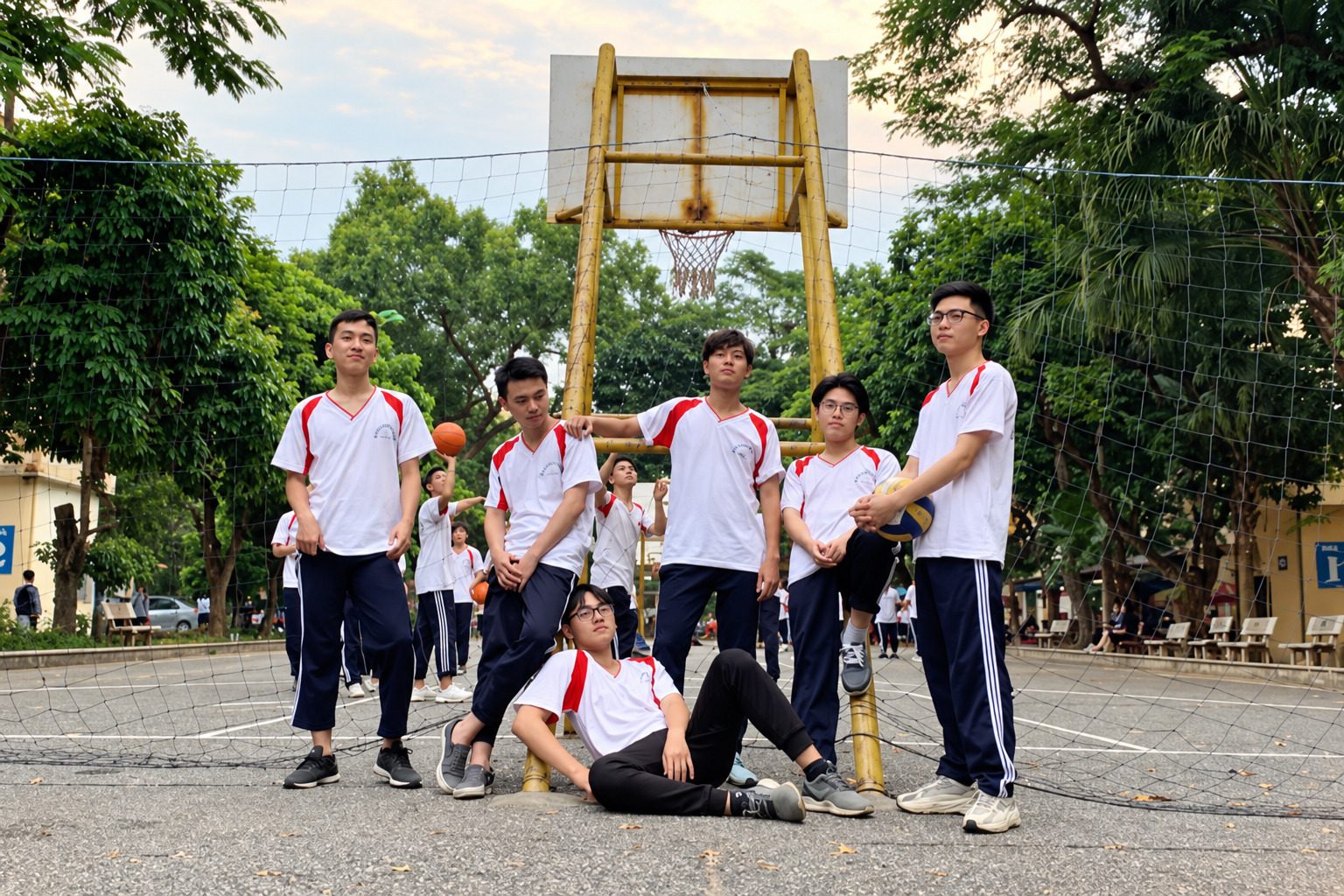 Mẫu áo thể dục NEU