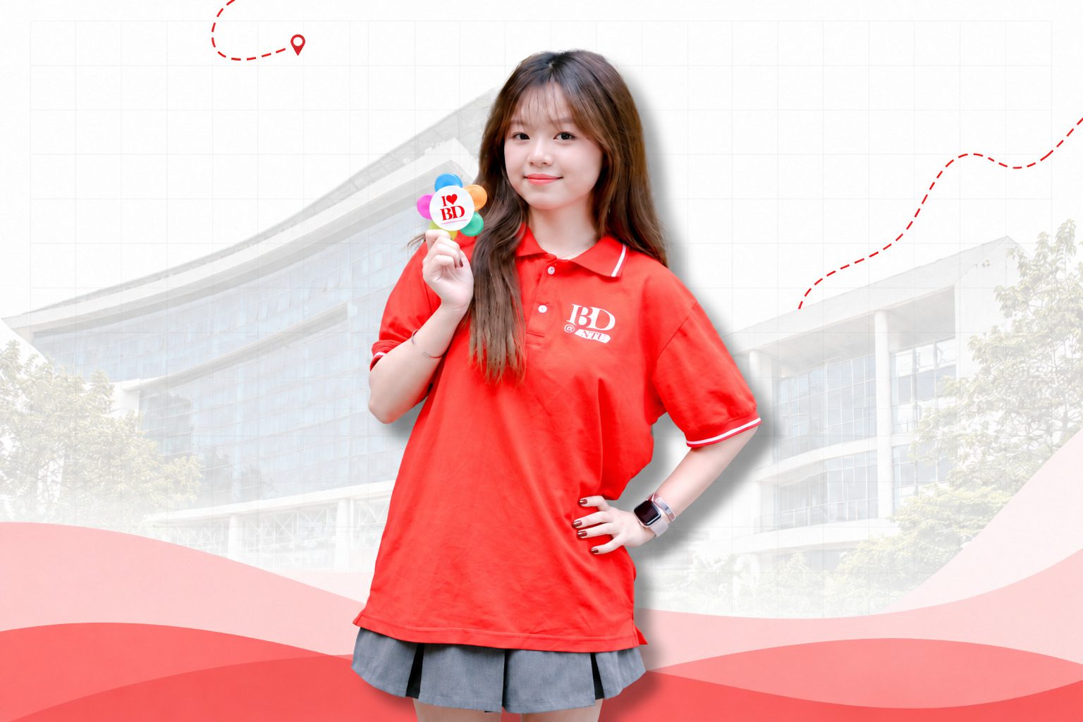 Mẫu áo thun đồng phục NEU