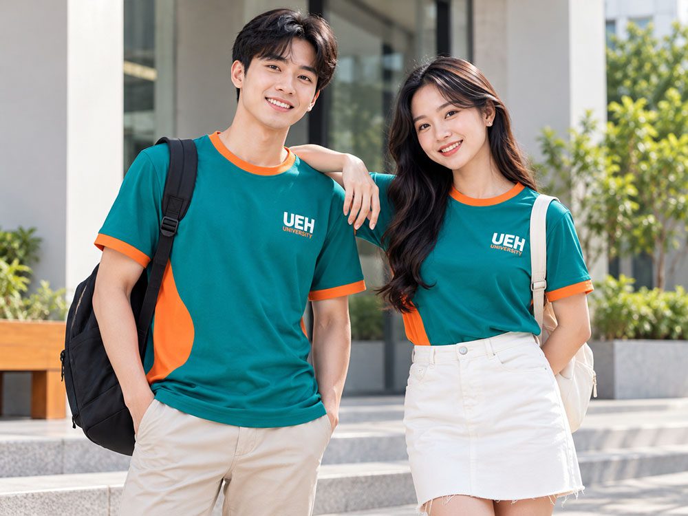 Mẫu đồng phục thể dục UEH