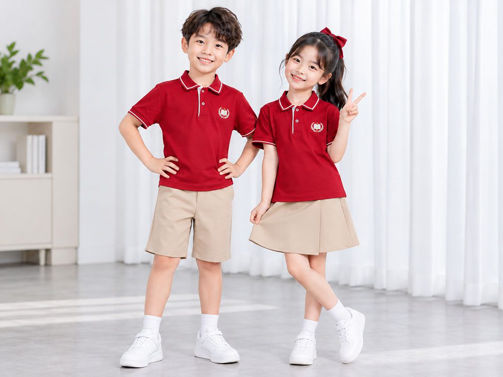 Mẫu áo polo đồng phục Vinschool