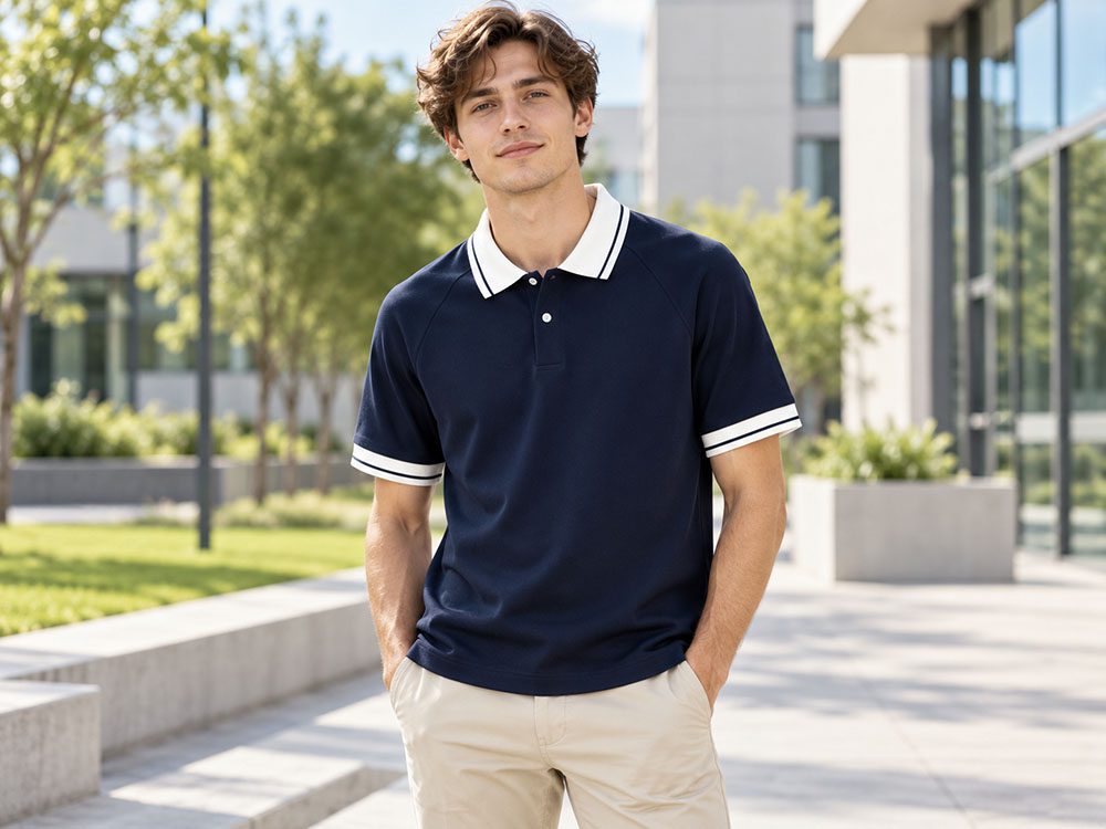 Mẫu áo raglan ngắn tay